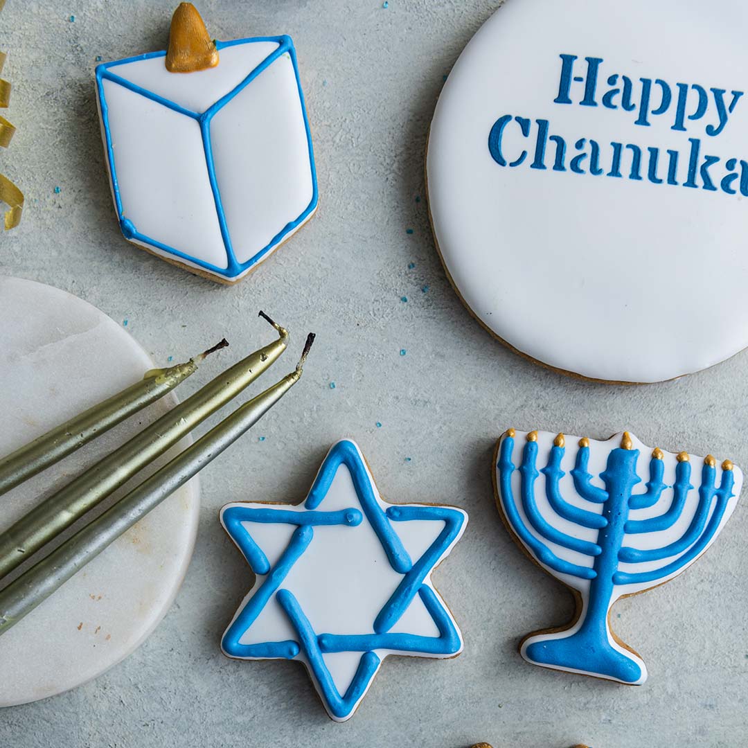 Hanukkah Decorated Cookie Set
